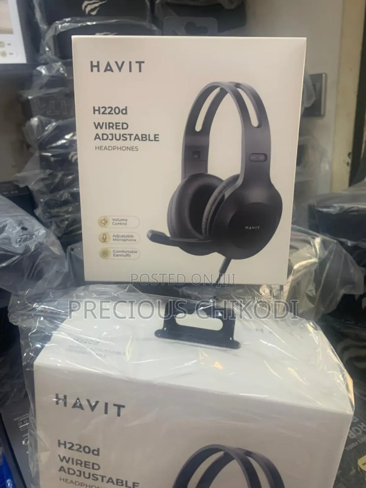 Havit Wired Adjustable Headphone