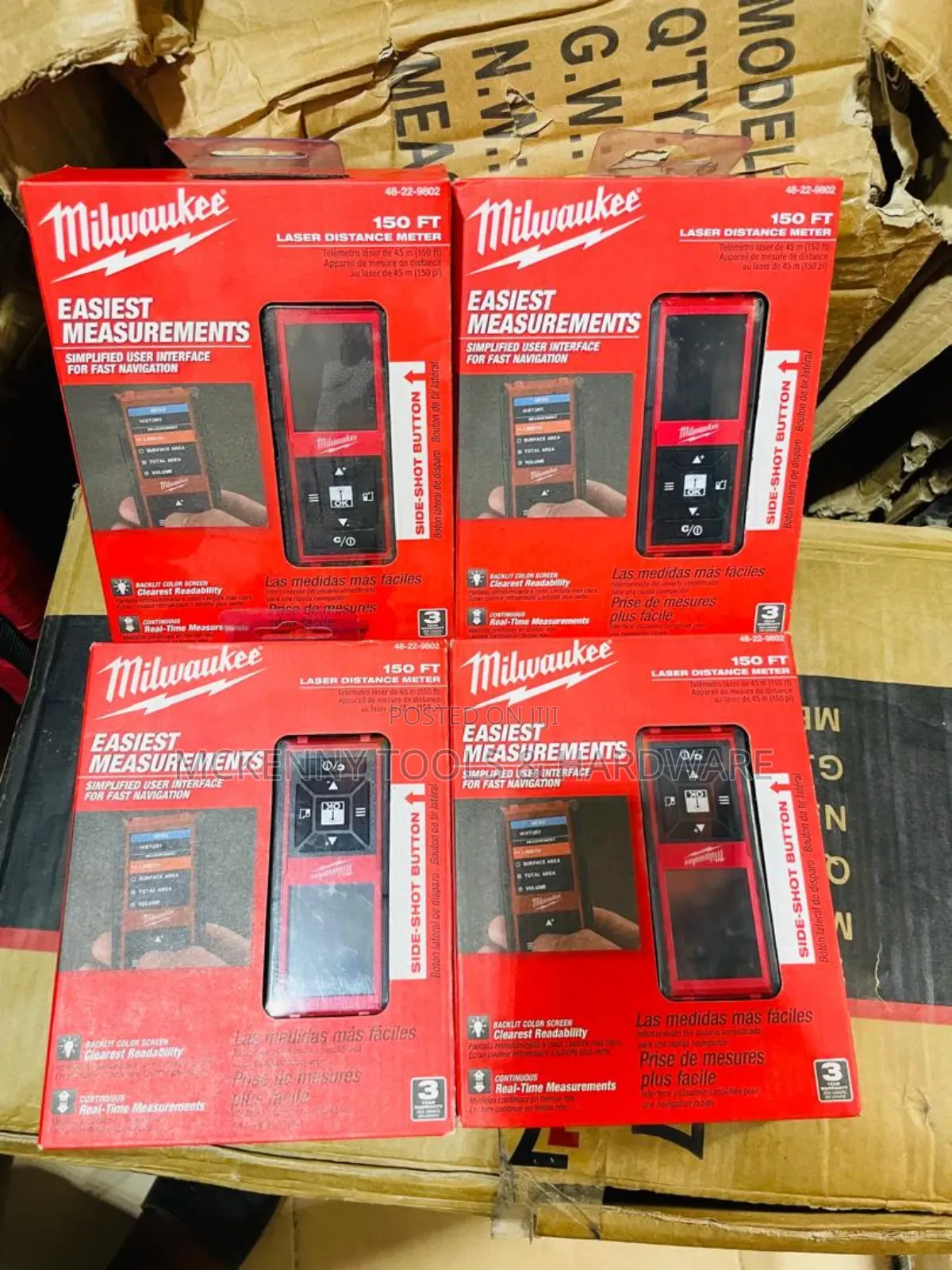Milwaukee Laser Distance Meter (150ft / 45m)