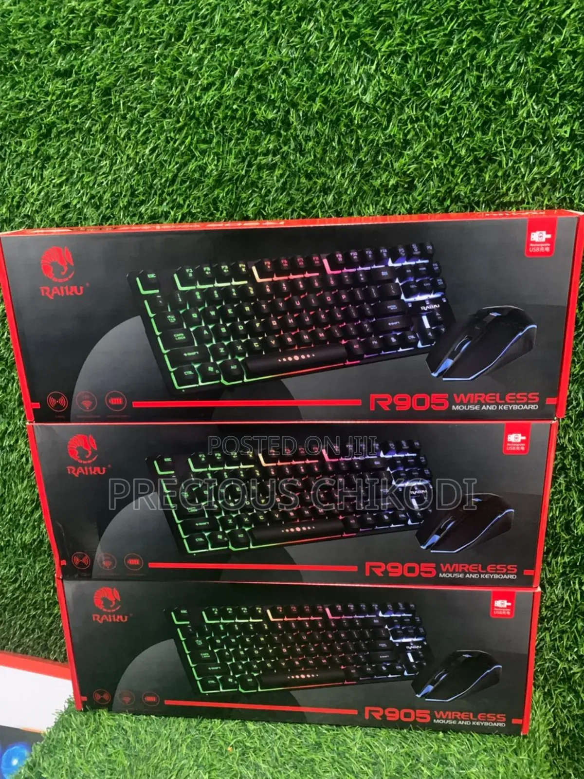 Raiku R905 Wireless Gaming Keyboard and Mouse