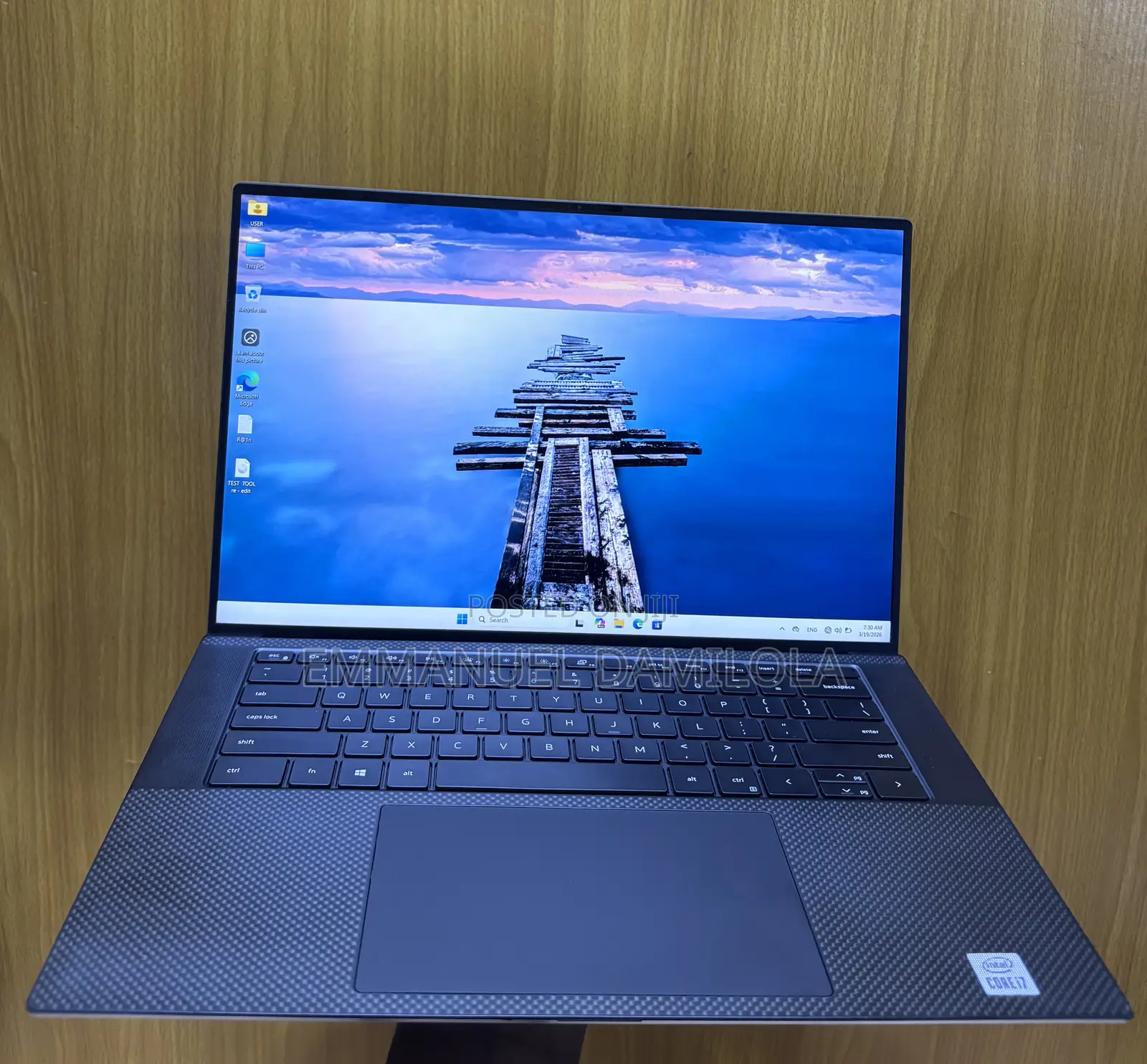 Laptop Dell XPS 15 16GB Intel Core i7 SSD 512GB