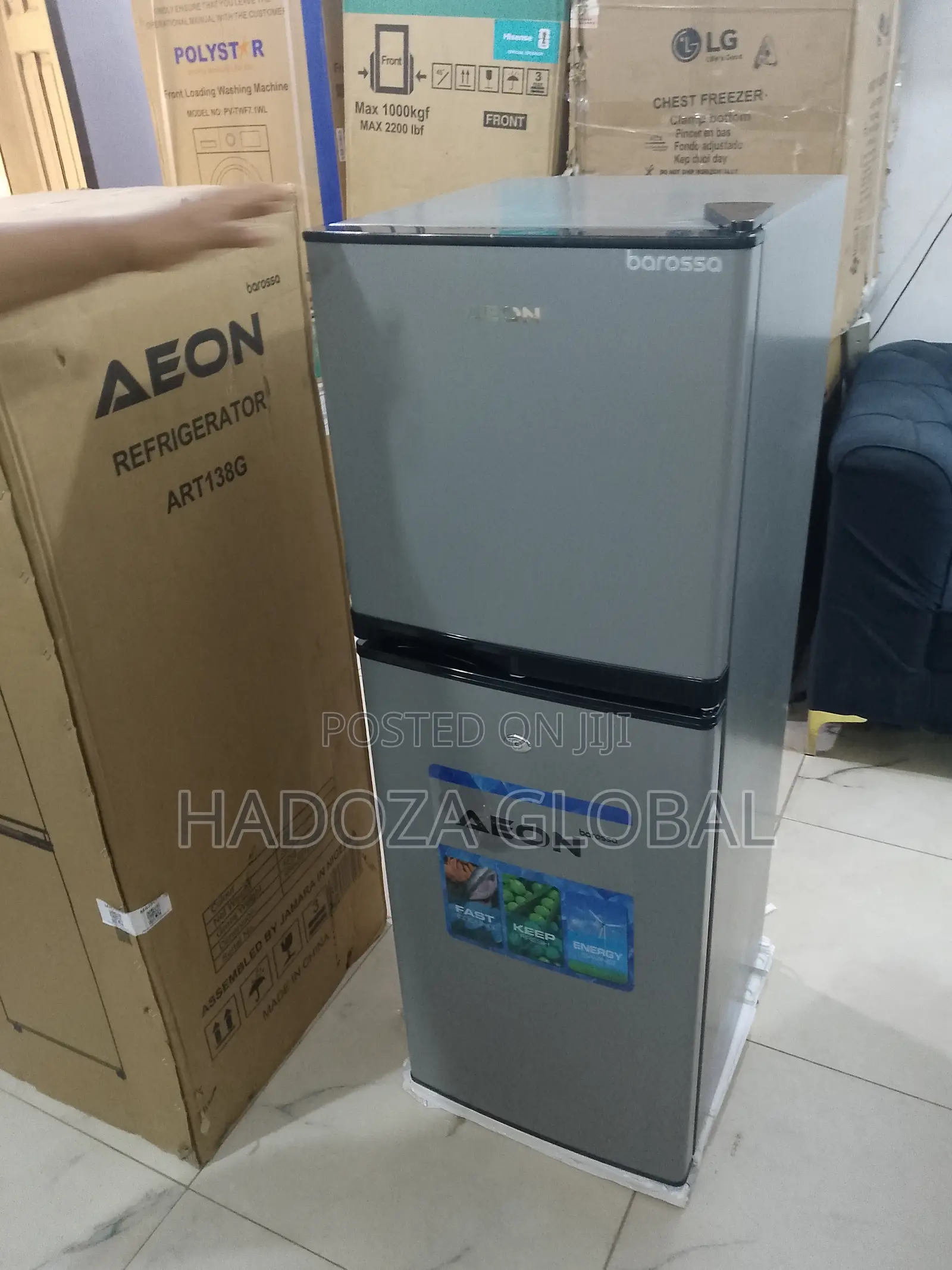 Aeon Fridge – Smart Storage Design For Organized Food Preservation