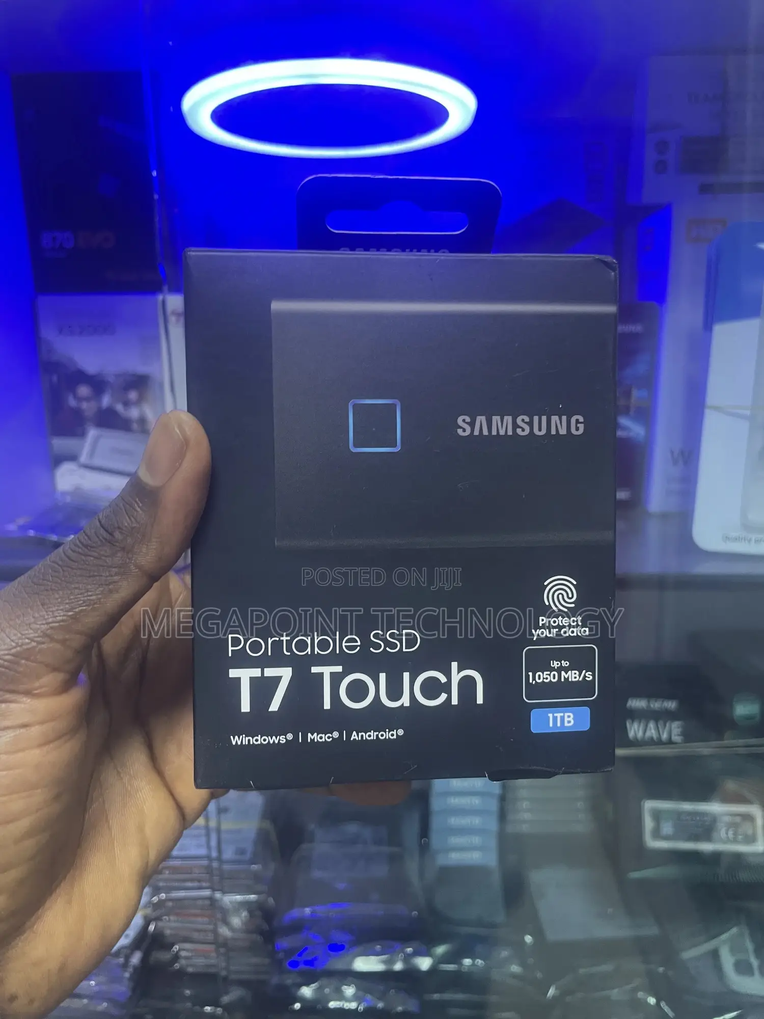 Samsung T7 Touch 1tb External SSD