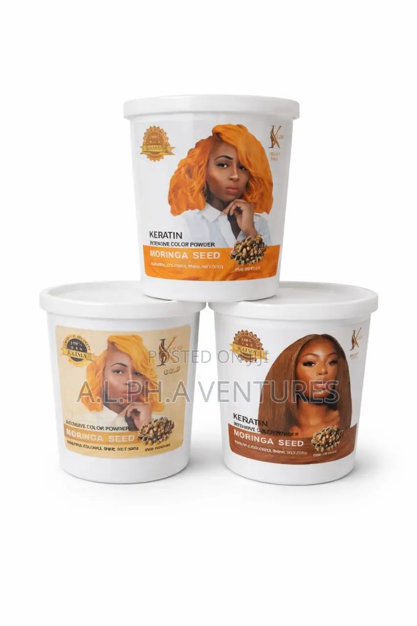 Keratin Hair Color Powder With Moringa (Multi-Color Variants, 600g)