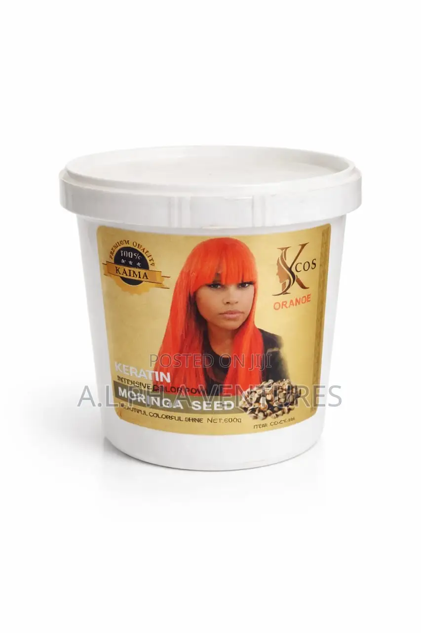 Keratin Hair Color Powder With Moringa (Multi-Color Variants, 600g)