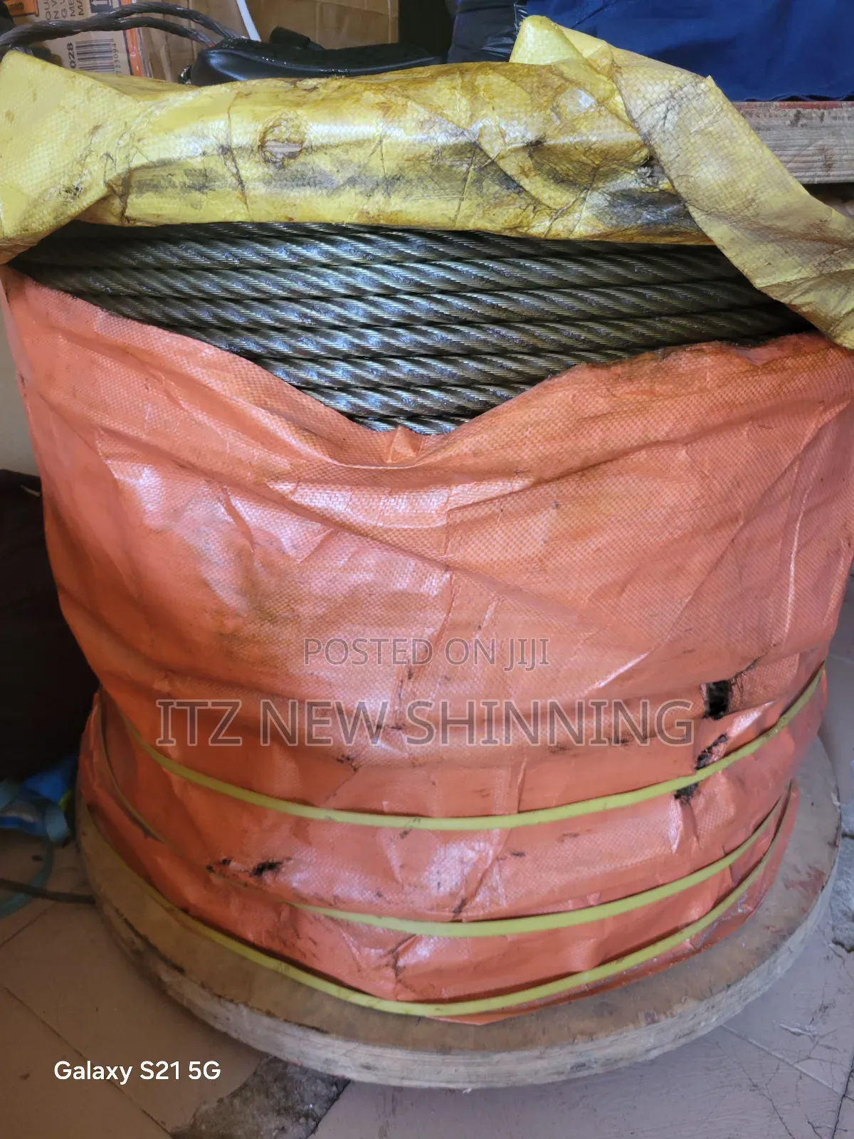20mm Black Steel Wire Rope