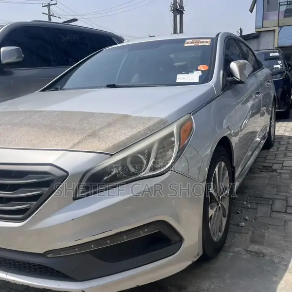 Hyundai Sonata Sport 2.0T 4dr Sedan (2.0L 4cyl Turbo 6A) 2015 Silver