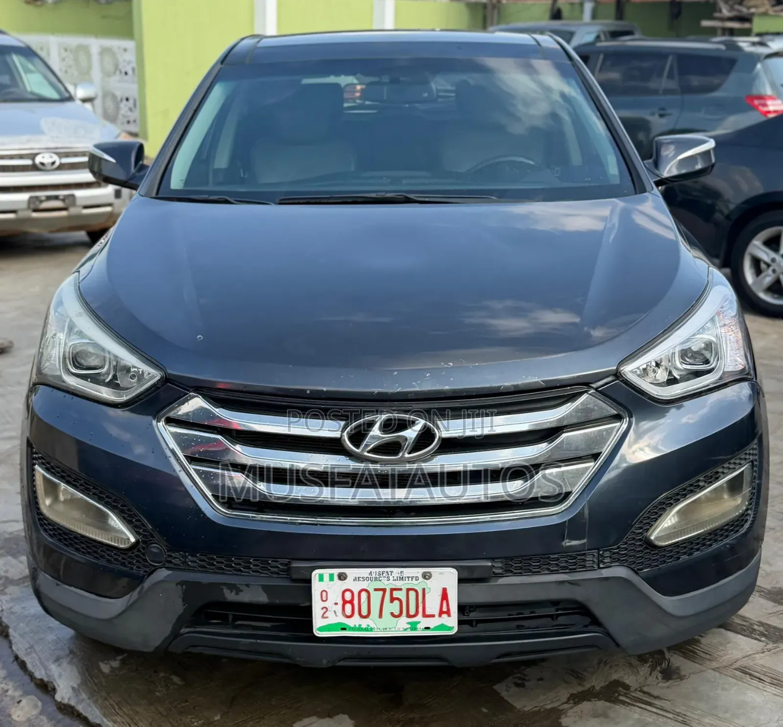 Hyundai Santa Fe Limited 4dr SUV (3.3L 6cyl 6A) 2014 Blue
