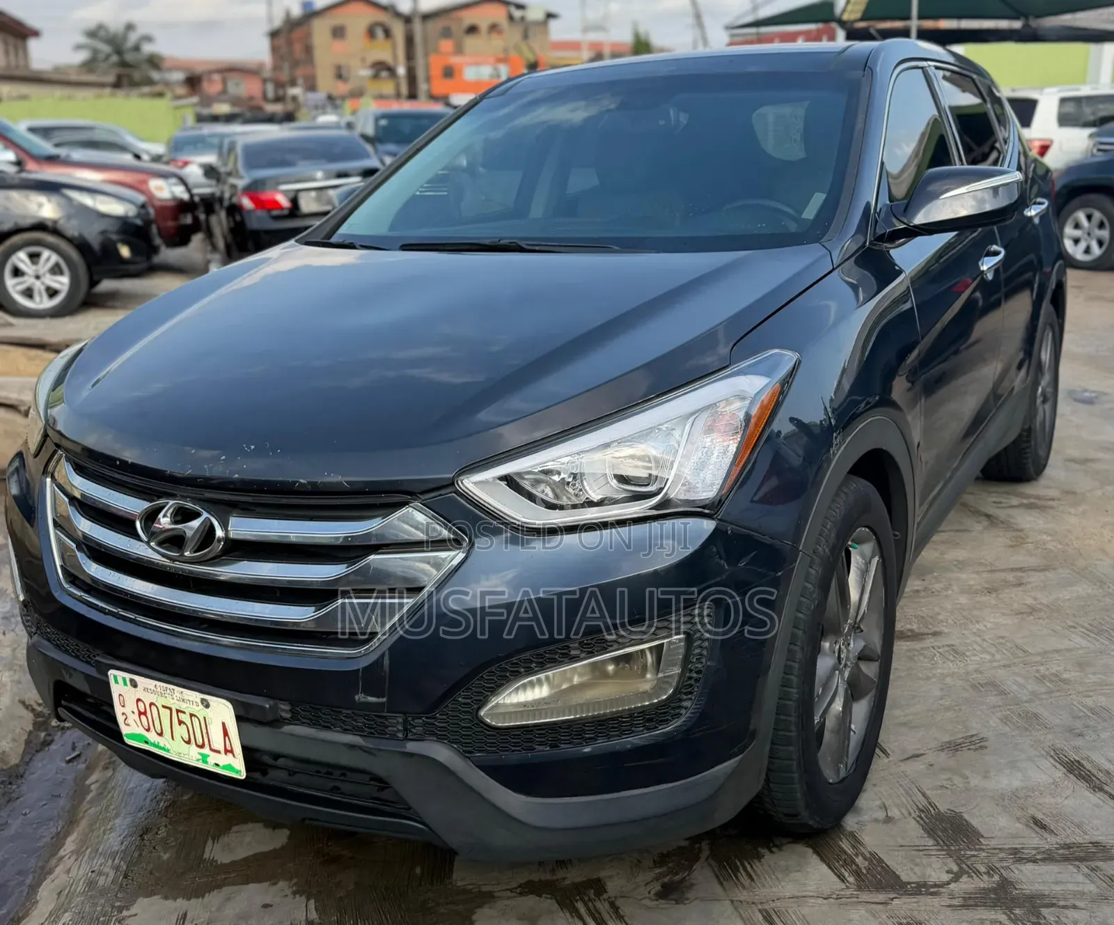 Hyundai Santa Fe Limited 4dr SUV (3.3L 6cyl 6A) 2014 Blue