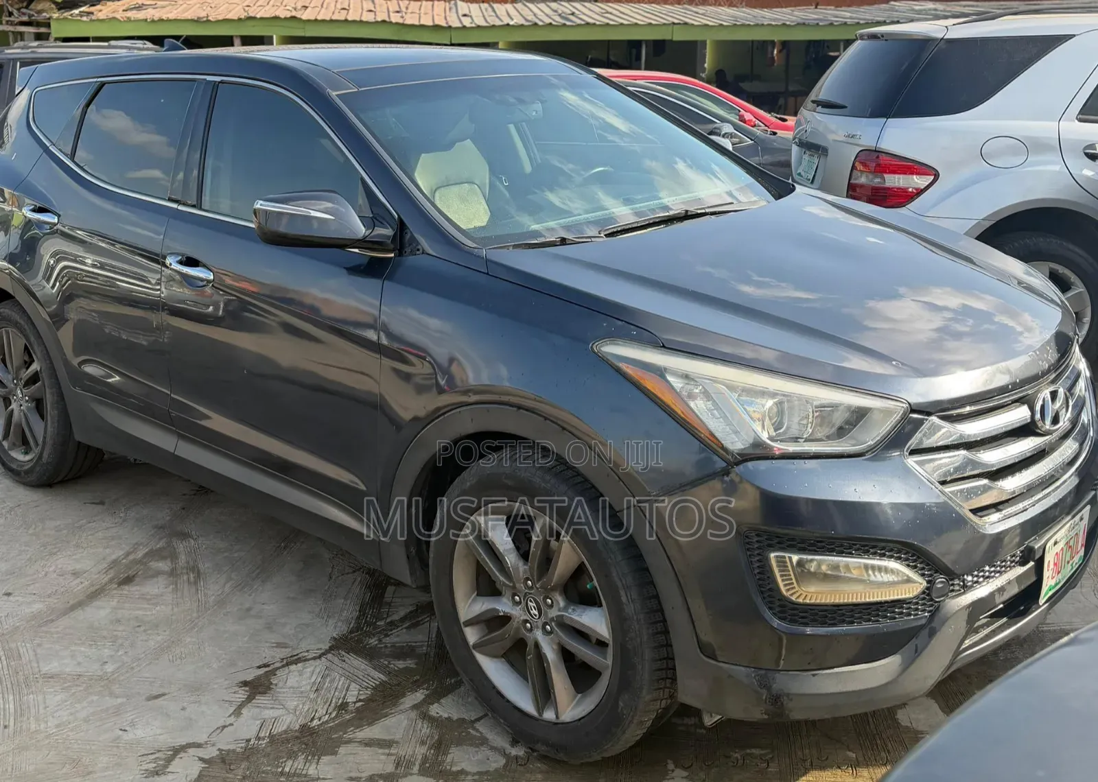 Hyundai Santa Fe Limited 4dr SUV (3.3L 6cyl 6A) 2014 Blue