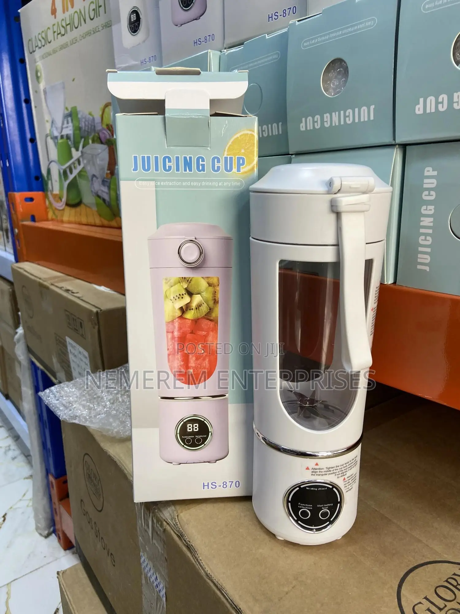Portable Rechargeable Juicing Cup