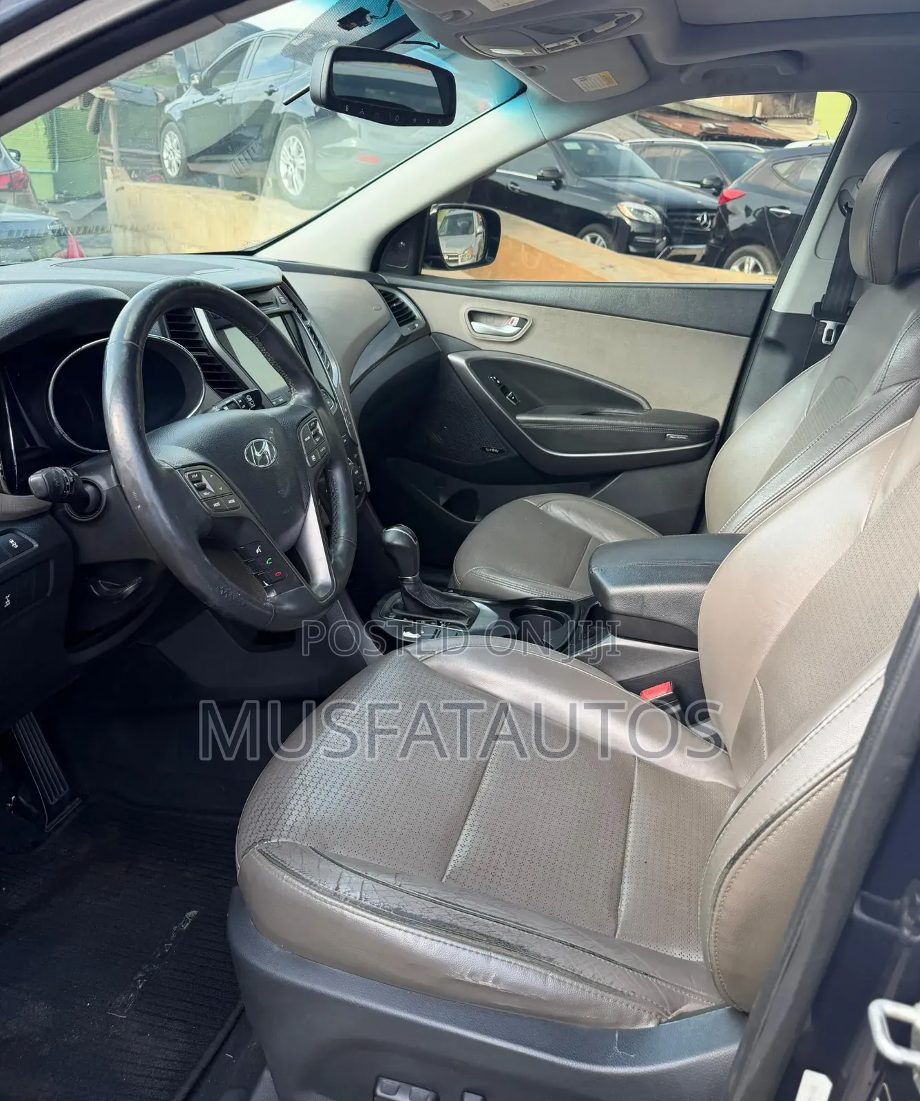Hyundai Santa Fe Limited 4dr SUV (3.3L 6cyl 6A) 2014 Blue