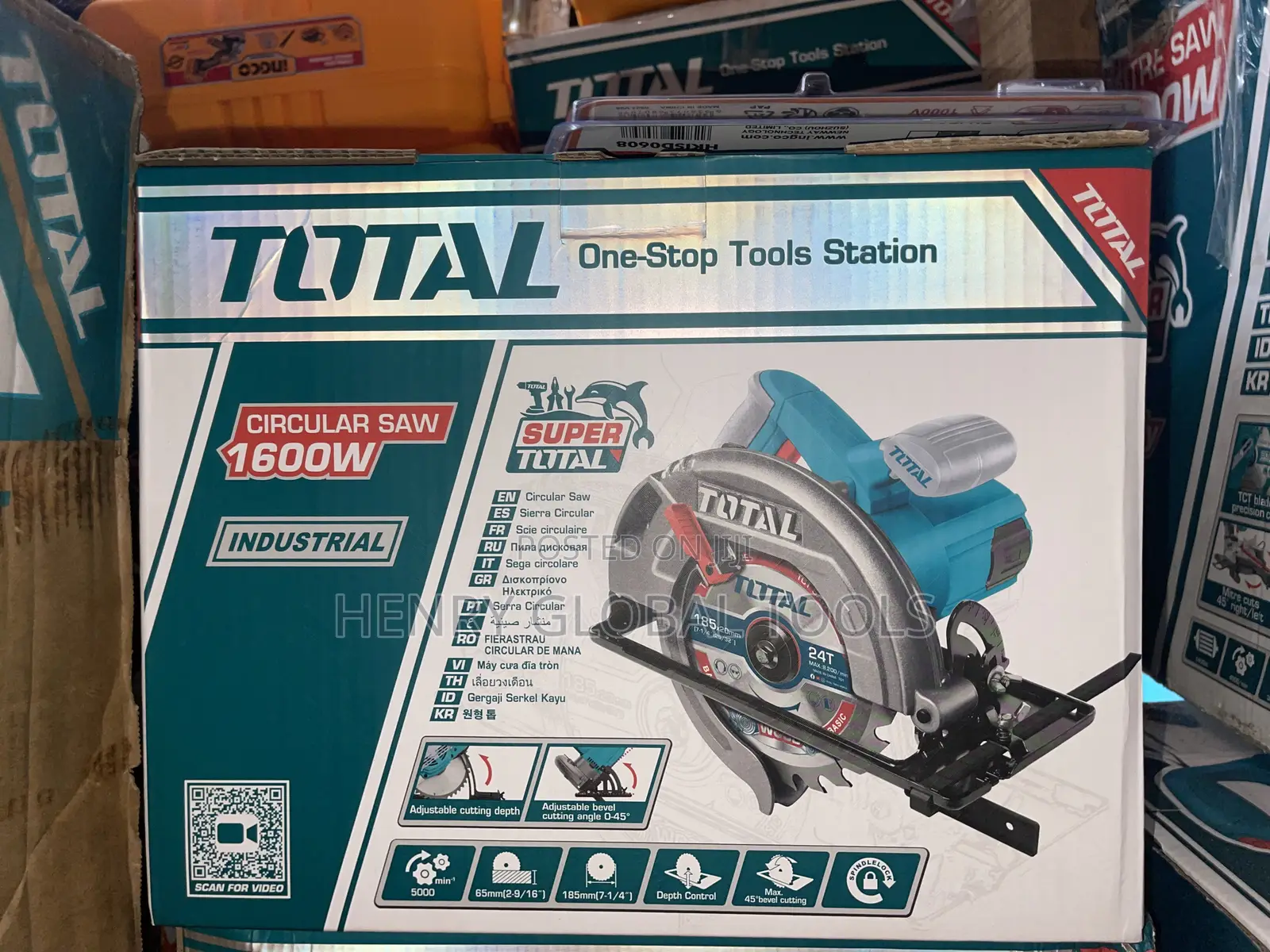 1600w Total Electric Circular Saw Machine