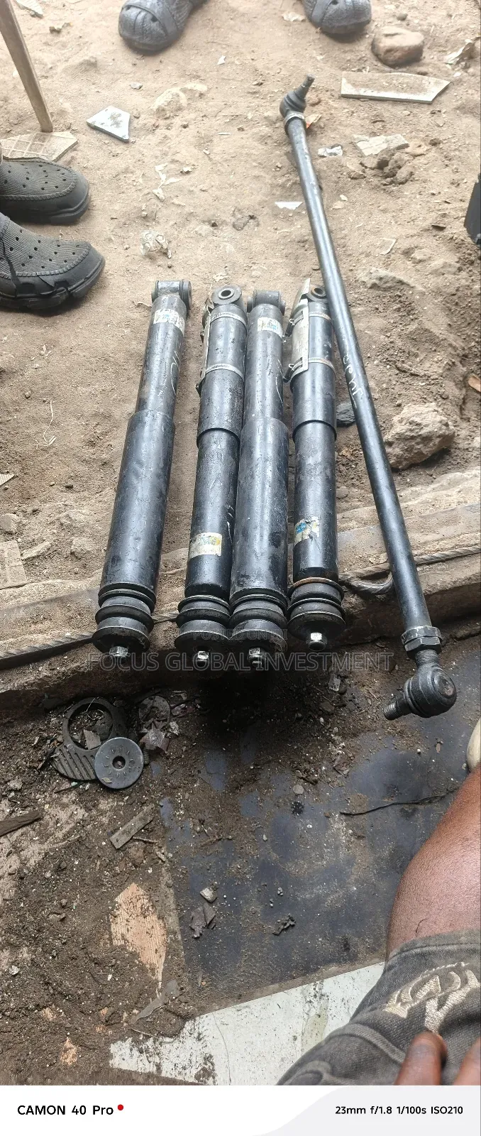 Front and Back Shock and Stabilizer Road G Wagon 2015 Model