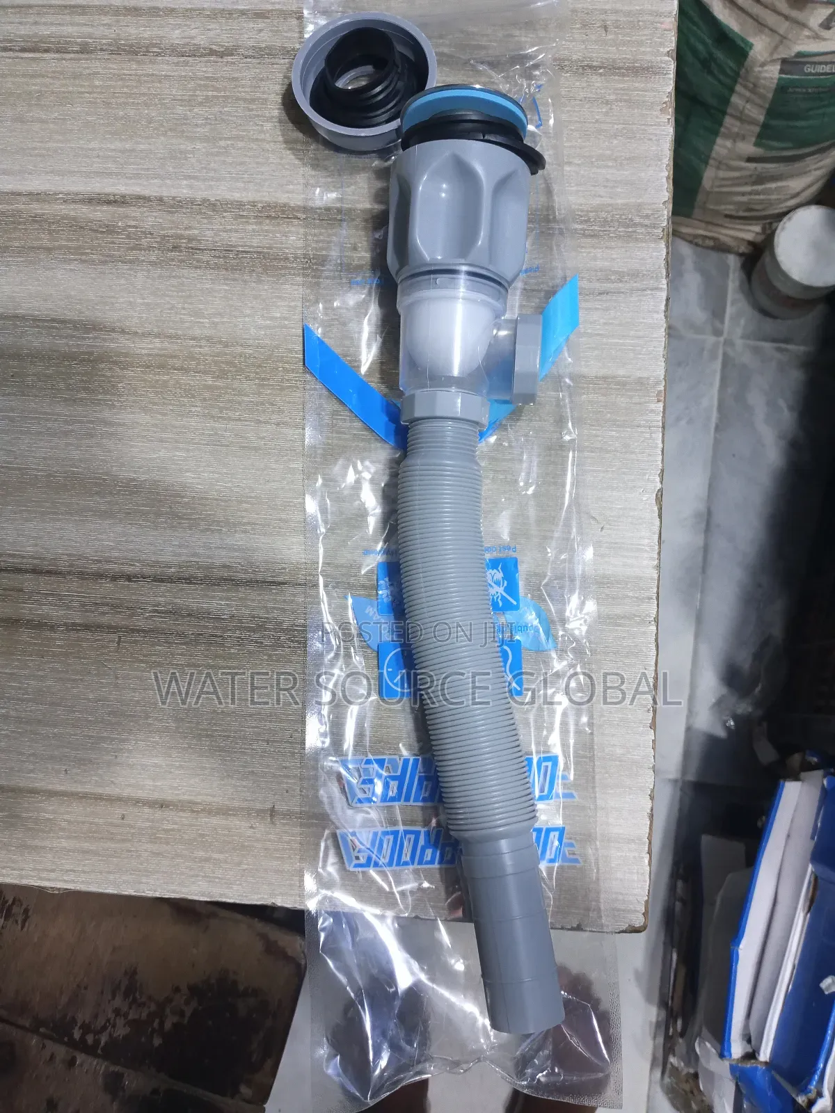 Non Return Valve Magic Waste With a Pop-Up Mechanism