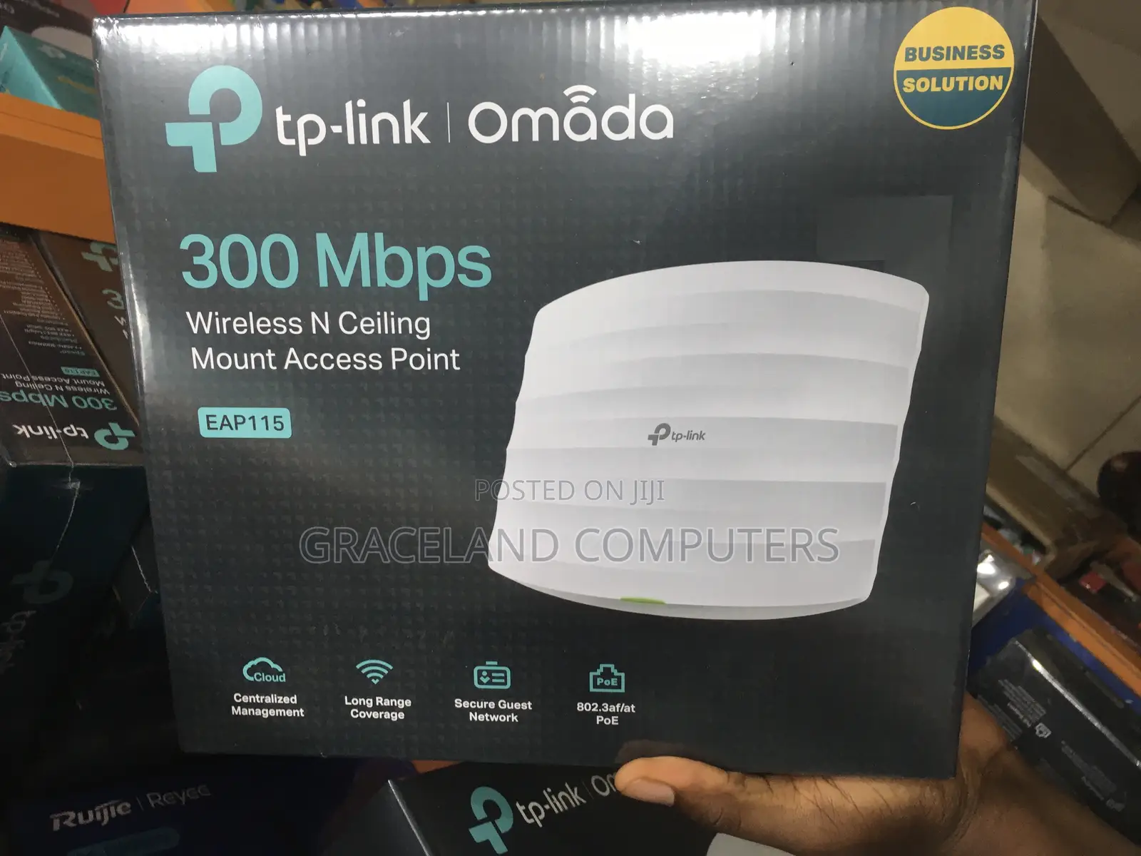 Tp-Link Omada Eap115 300mbps Wireless N Ceiling Mount Access Point
