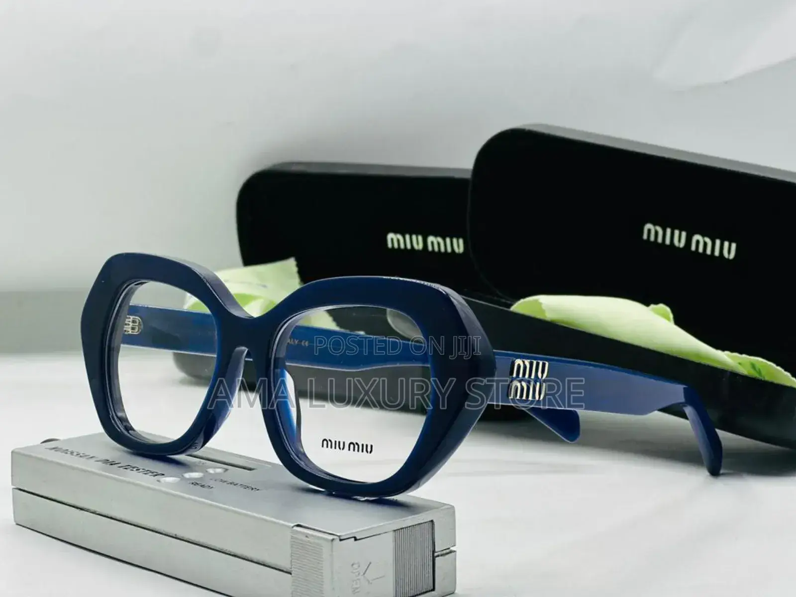 Miu Miu Luxury Transparent Clear Lense Glasses