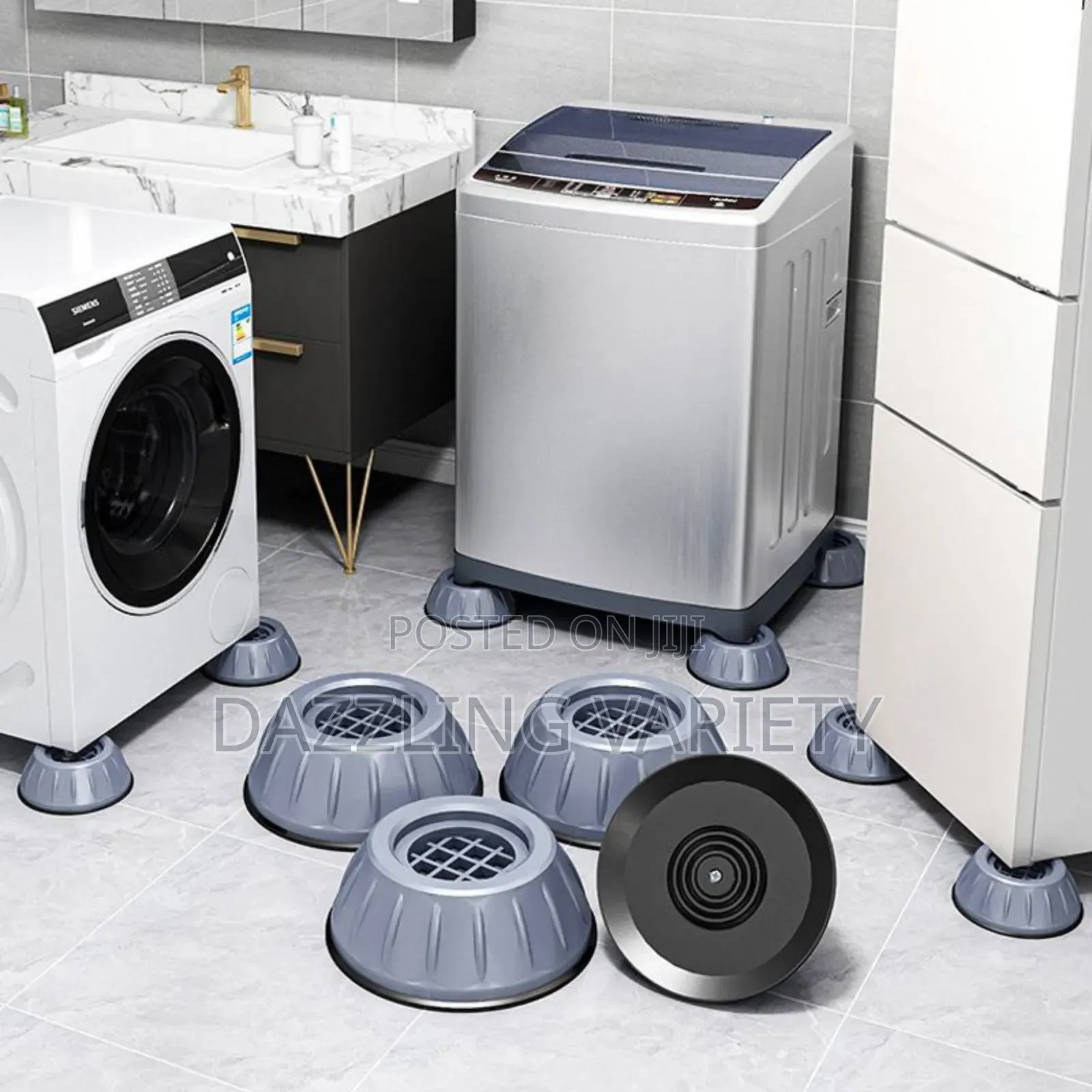 4pcs Anti-Shock Fridge/Washing Machine Stand