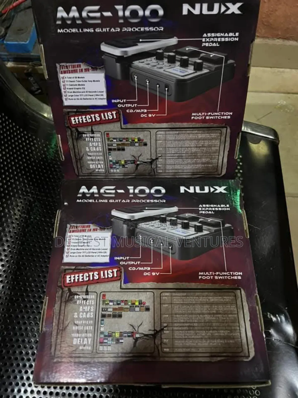 Nux Mg-100 Modelling Guitar Processor
