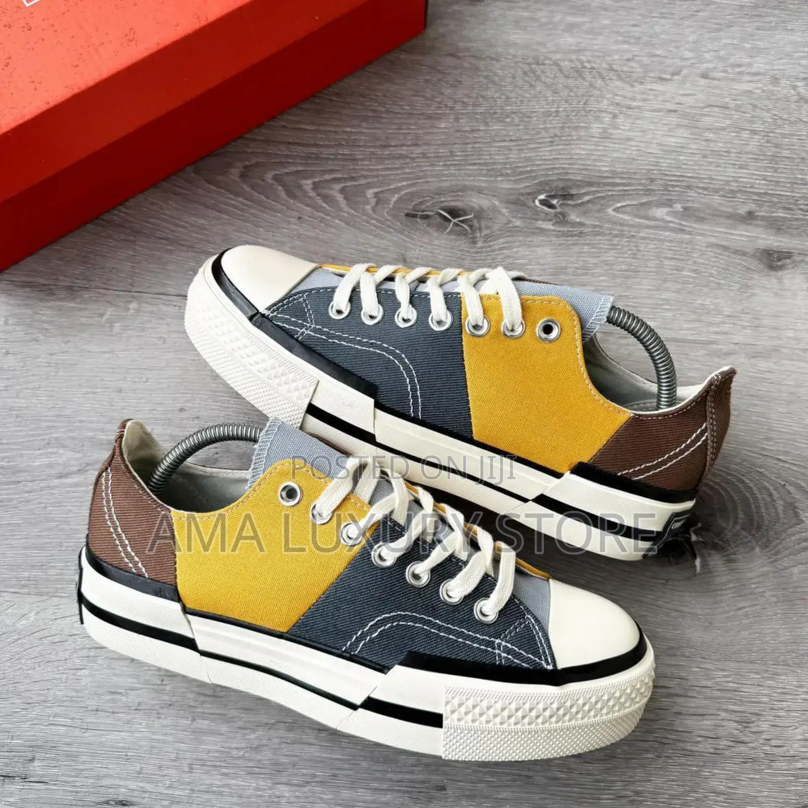 Converse Chuck Taylor 70 Low Patchwork Luxury Designer Men's Sneakers