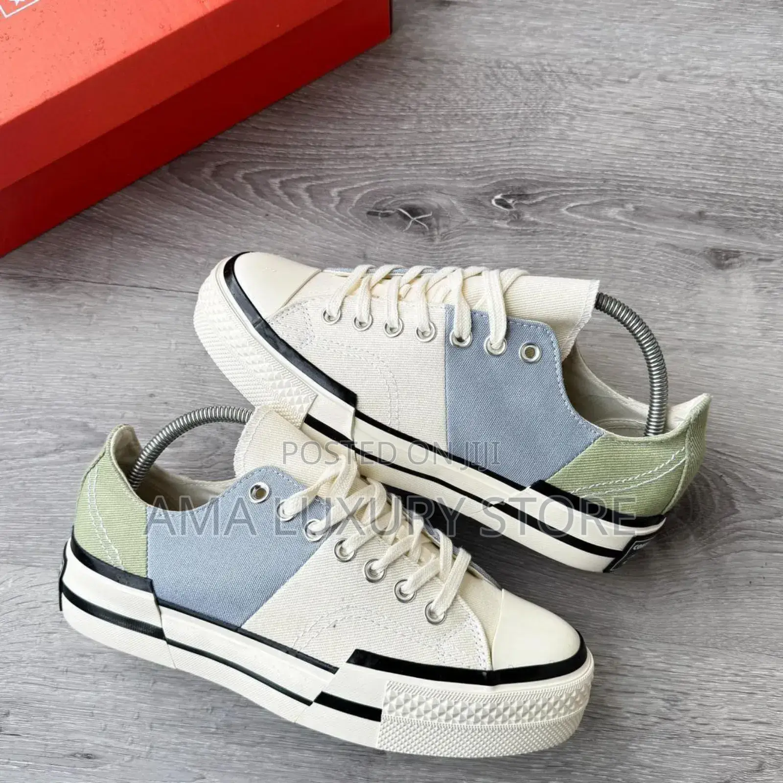 Converse Chuck Taylor 70 Low Patchwork Luxury Designer Men's Sneakers