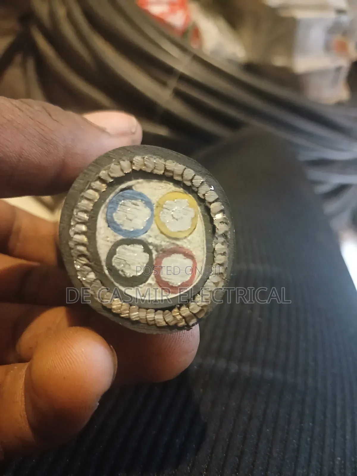 4x25mm2 Armoured Cable Aluminium600/1000 Volts