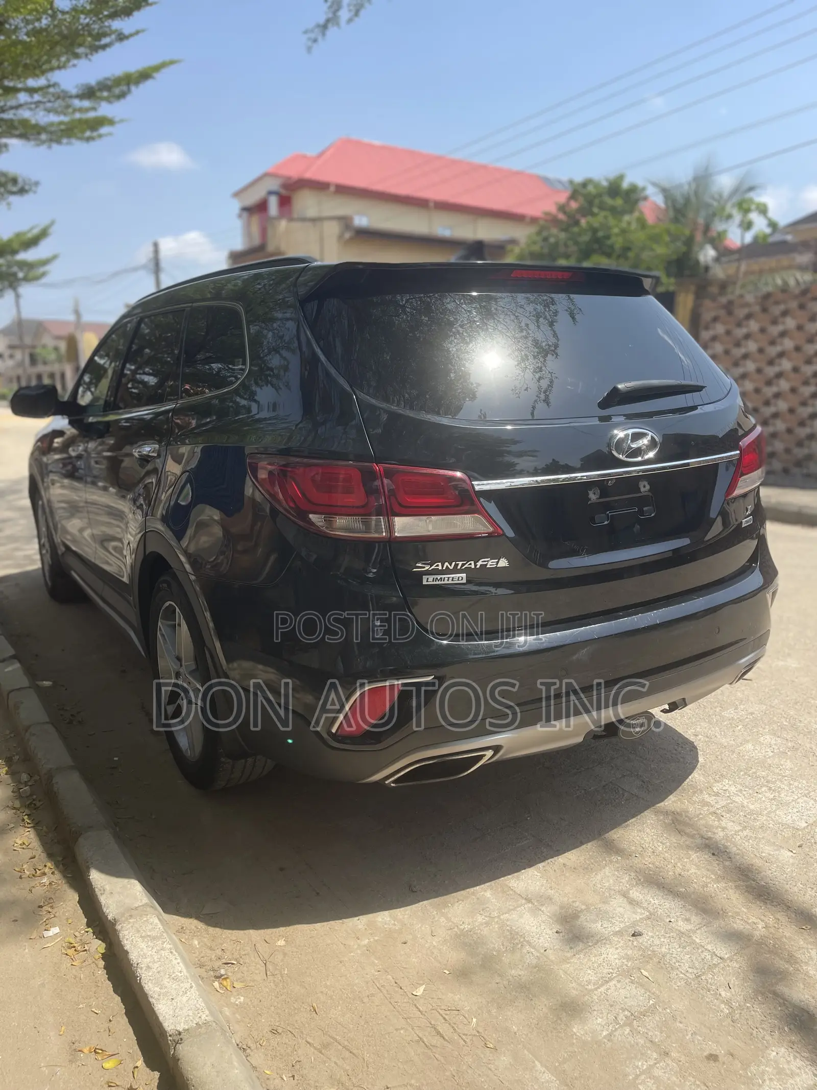Hyundai Santa Fe 2017 Black