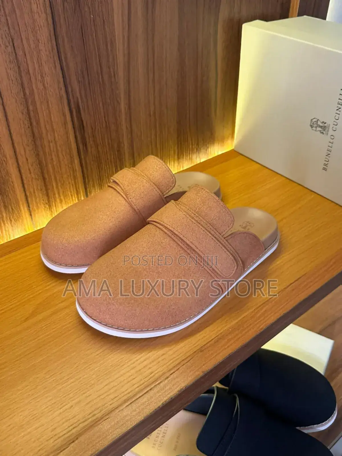 Brunello Cucinelli Luxury Designer Men's Mules