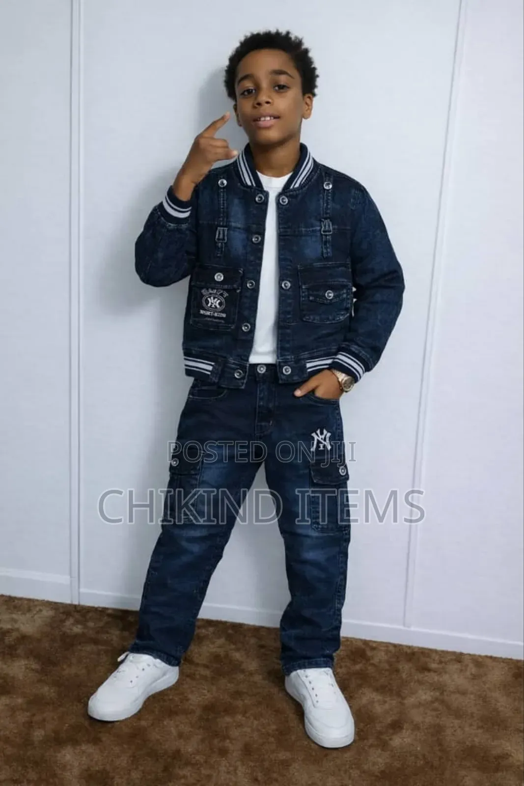 Ke Boys Jeans Up and Down Age= 4 to 8yrs