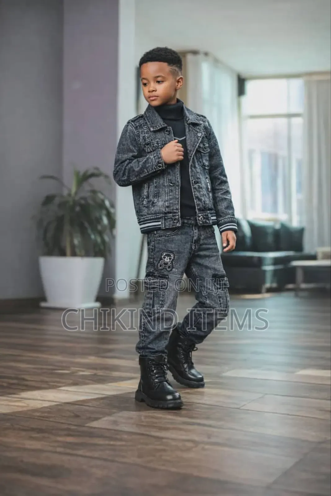 Ke Boys Jeans Up and Down Age= 4 to 8yrs