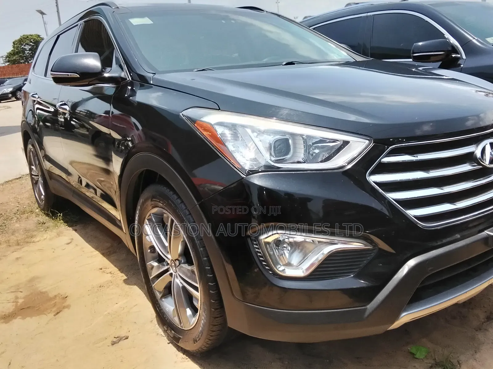 Hyundai Santa Fe Limited 4dr SUV AWD (3.3L 6cyl 6A) 2015 Black