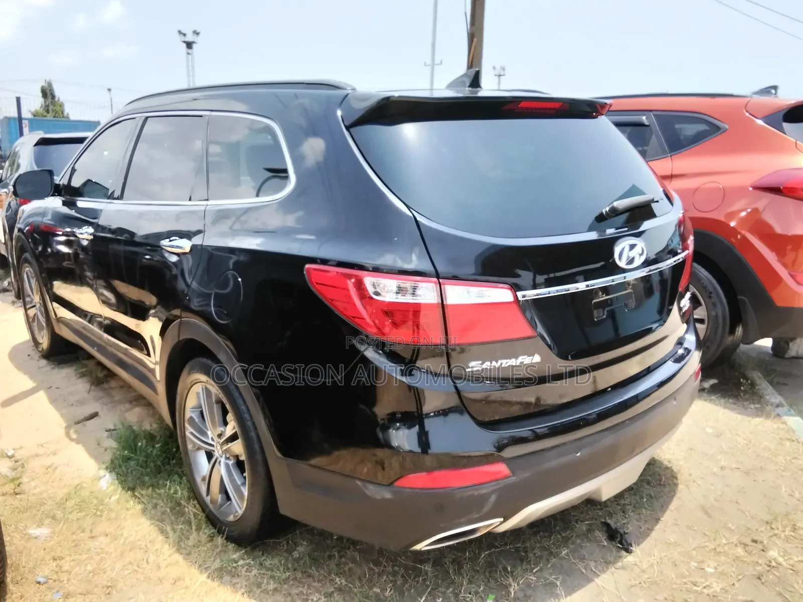 Hyundai Santa Fe Limited 4dr SUV AWD (3.3L 6cyl 6A) 2015 Black