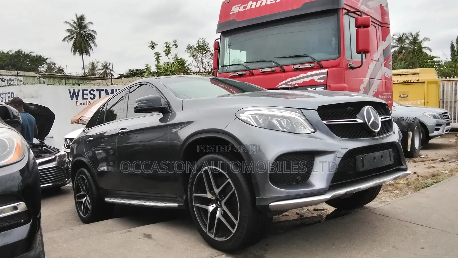 Mercedes-Benz GLE-Class AMG GLE 43 4MATIC 2016 Gray