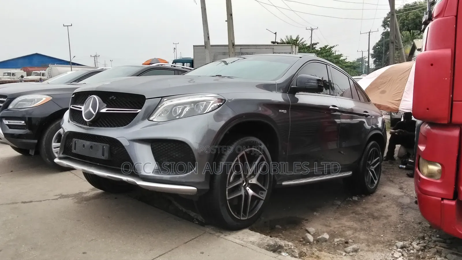 Mercedes-Benz GLE-Class AMG GLE 43 4MATIC 2016 Gray