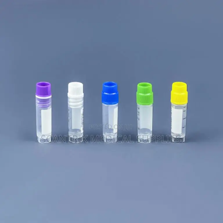 Cryotube With Internal Cap for Reliable Cold Storage Applications