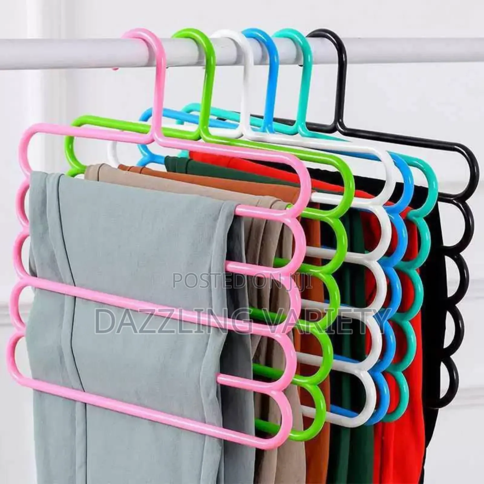 5-Tier Trouser/Scarf/Tie Hanger and Organizer
