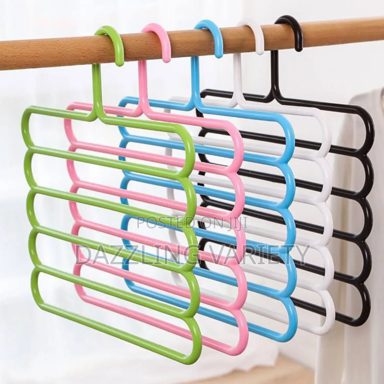 5-Tier Trouser/Scarf/Tie Hanger and Organizer