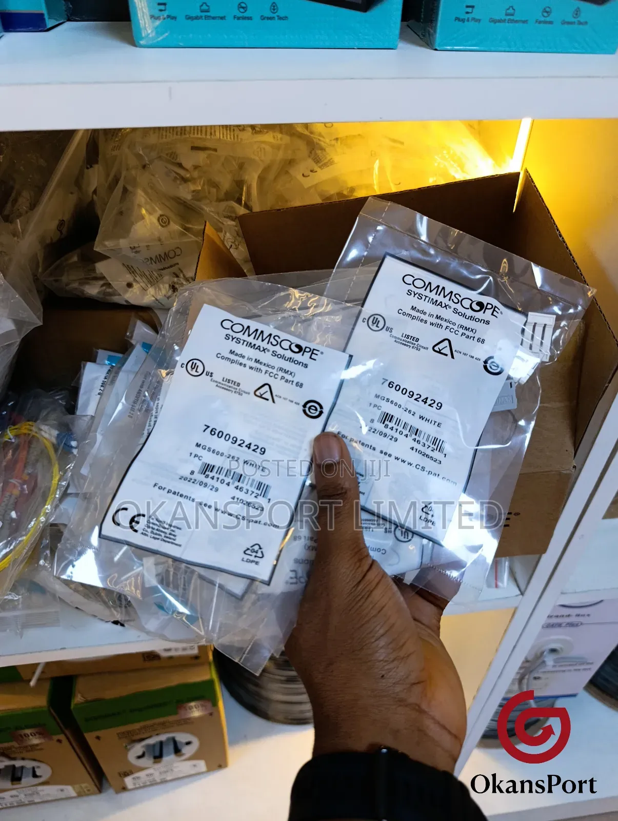 Cat6a Patch Panel 24 Port, Cat 6a Faceplate Rj45 Module Jack 6a Cables