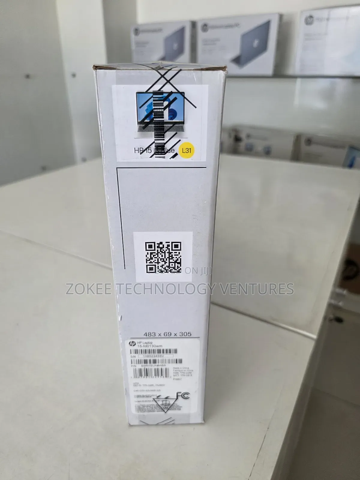 New Laptop HP 15-fd0290ns 8GB Intel Core i3 SSD 256GB