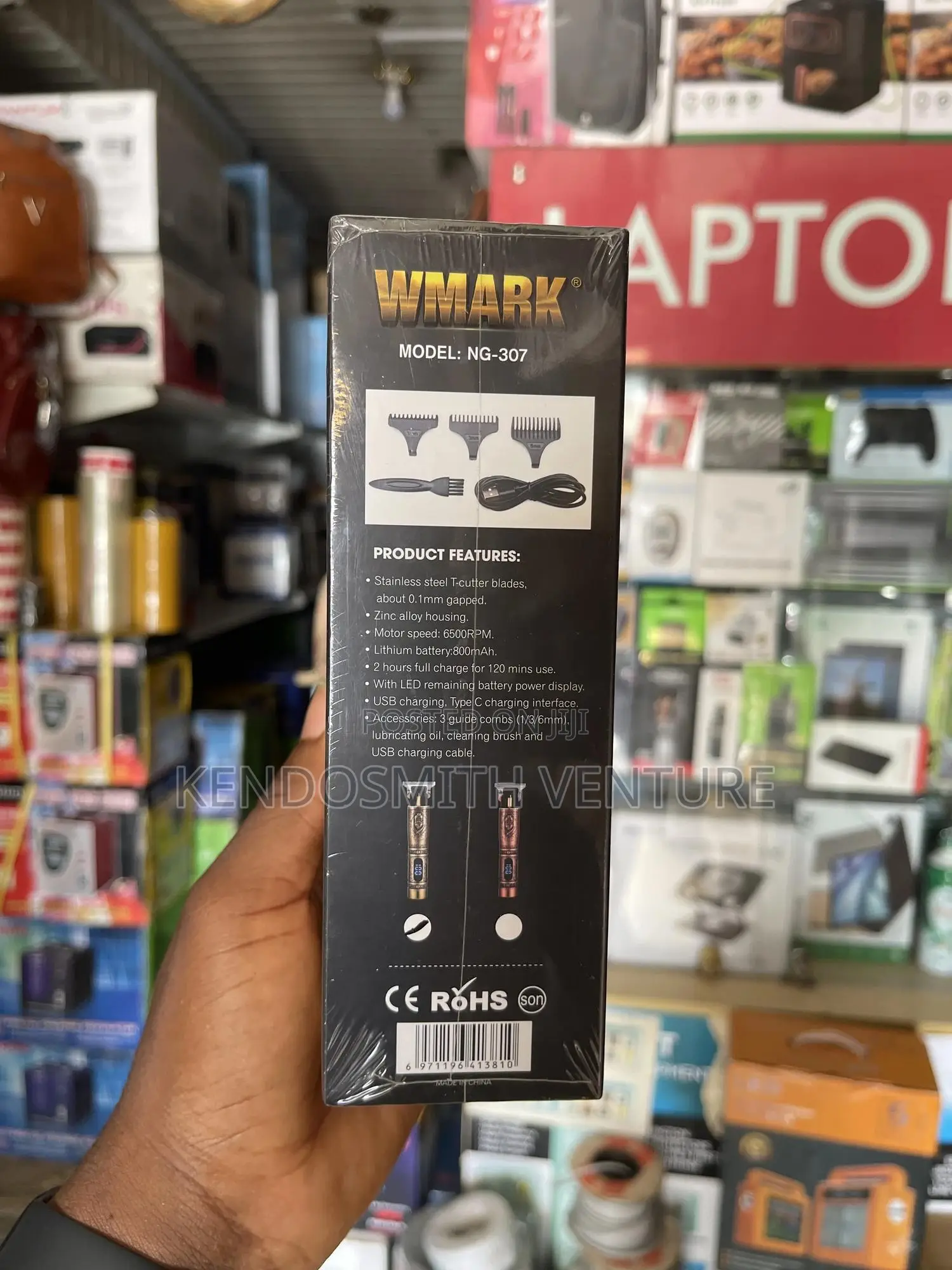 Wmark Professional Hair Trimmer (Ng-307) – Premium Detail Clipper