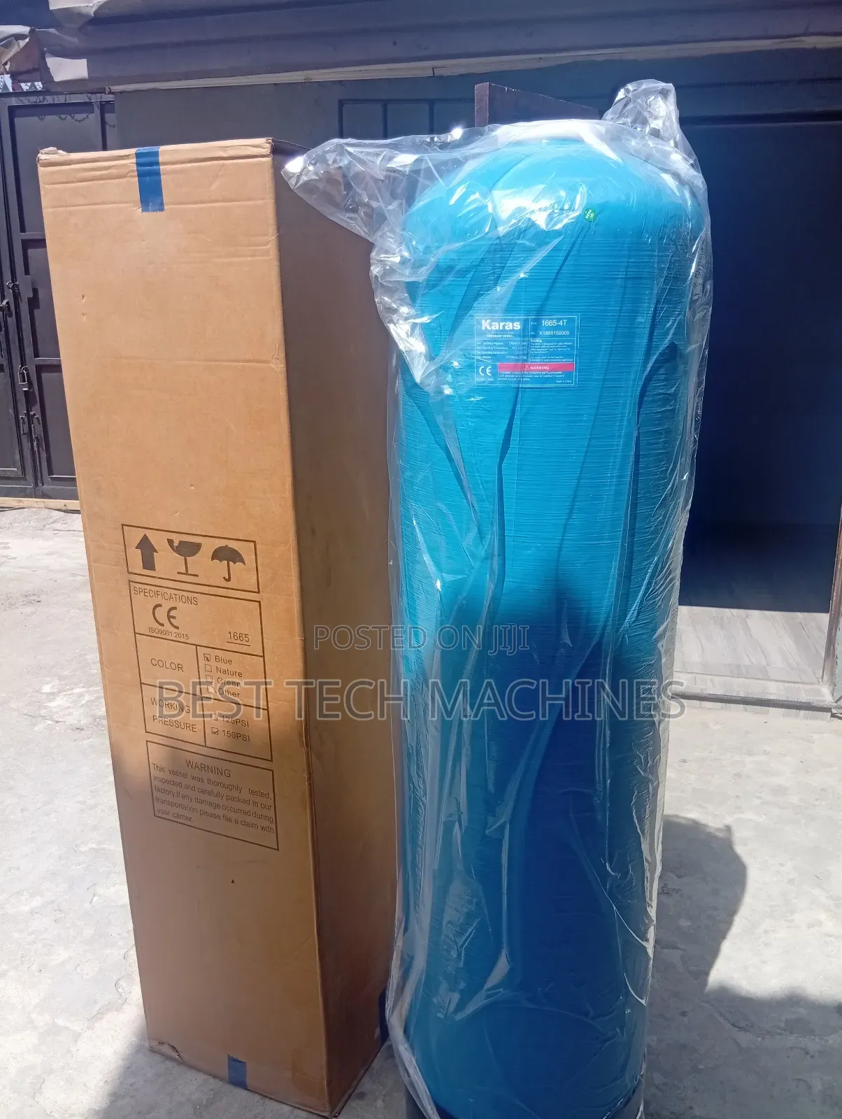 Foreign Fibre Water Treatment Tanks FRP