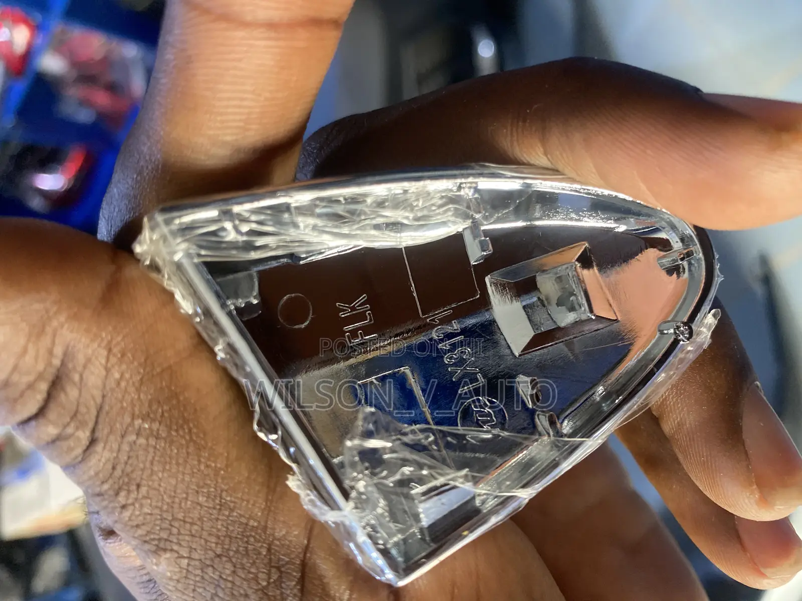 Silver Lexus Es350 Door Handle Cap Cover