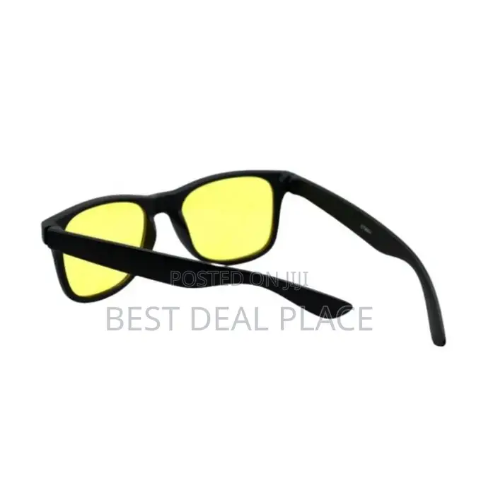 Hd Night Vision Driving Glasses -Yellow