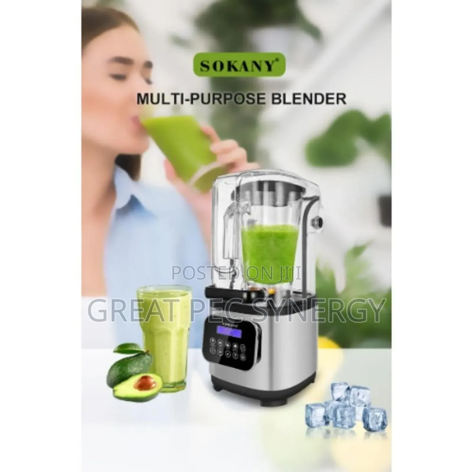 Sokany Sound Proof Professional Blender