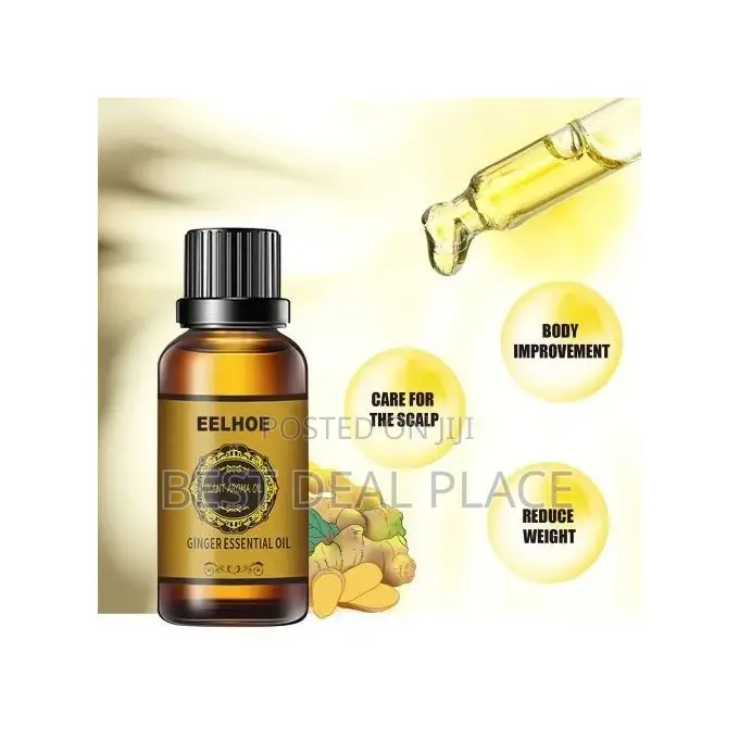 Eelhoe Effective Ginger Essential Oils Losing Weight Slimming 30ml