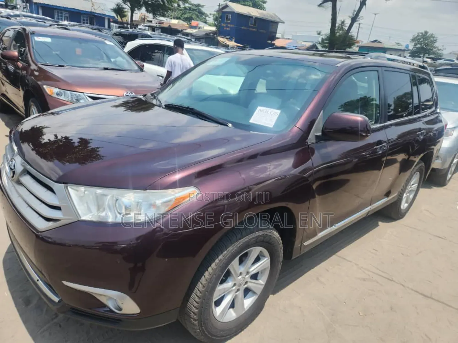 Toyota Highlander 2013 Red