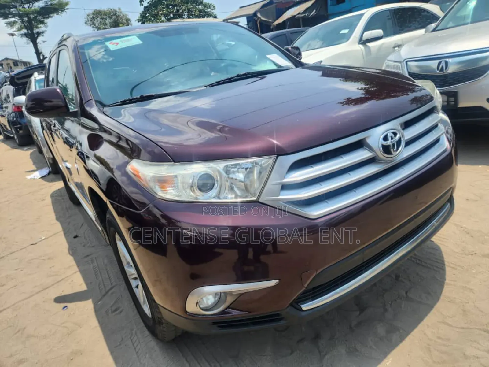 Toyota Highlander 2013 Red