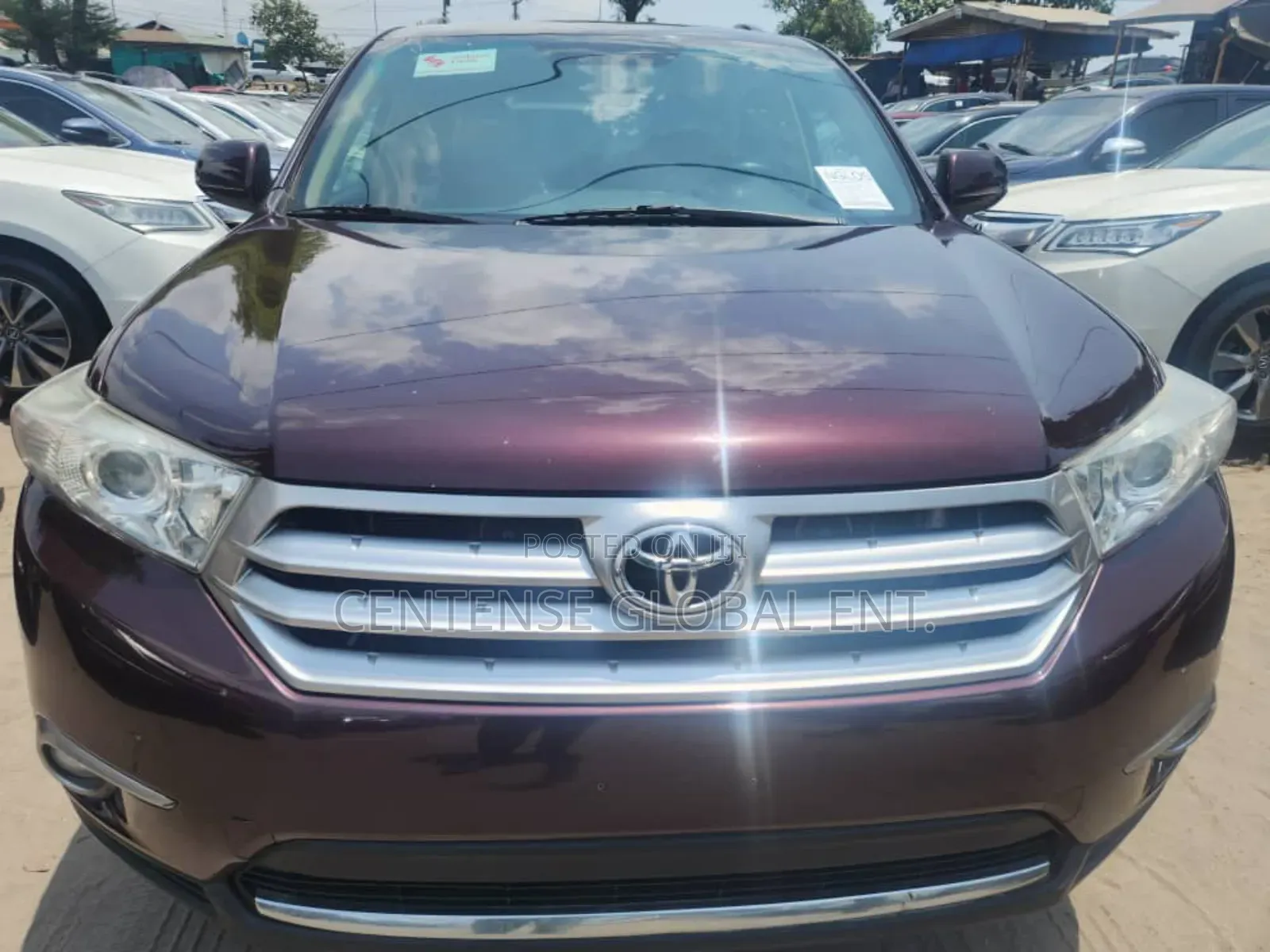 Toyota Highlander 2013 Red