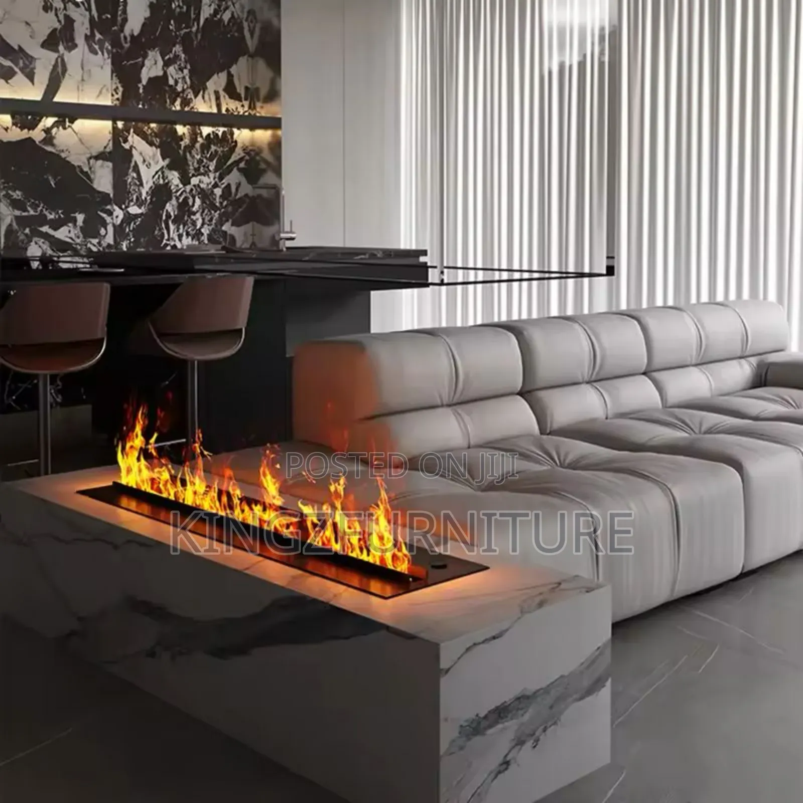 Water Vapor Fireplace 1.2 Meter