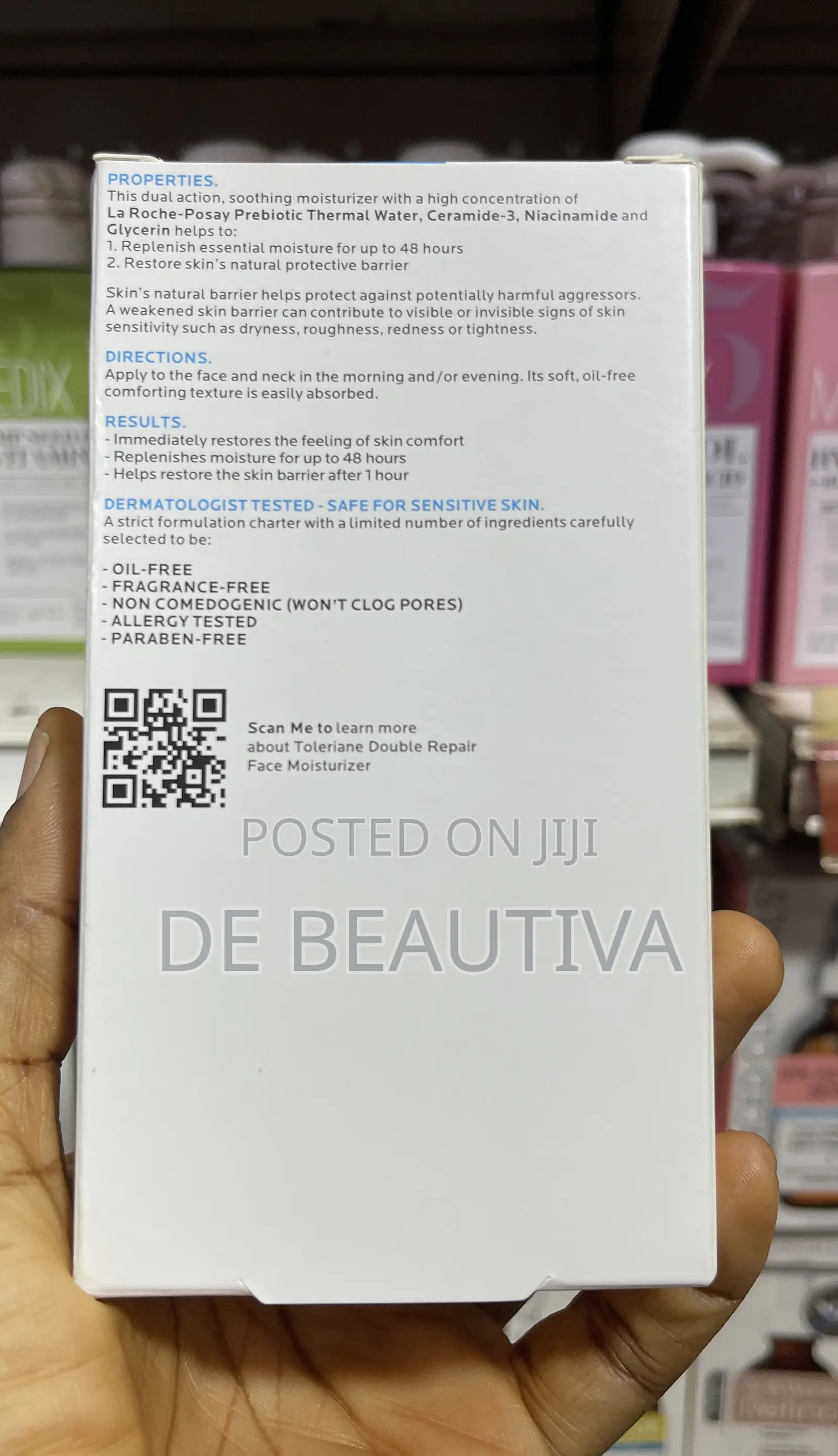 E: La Roche-Posay Toleriane Double Repair Cream (100ml)