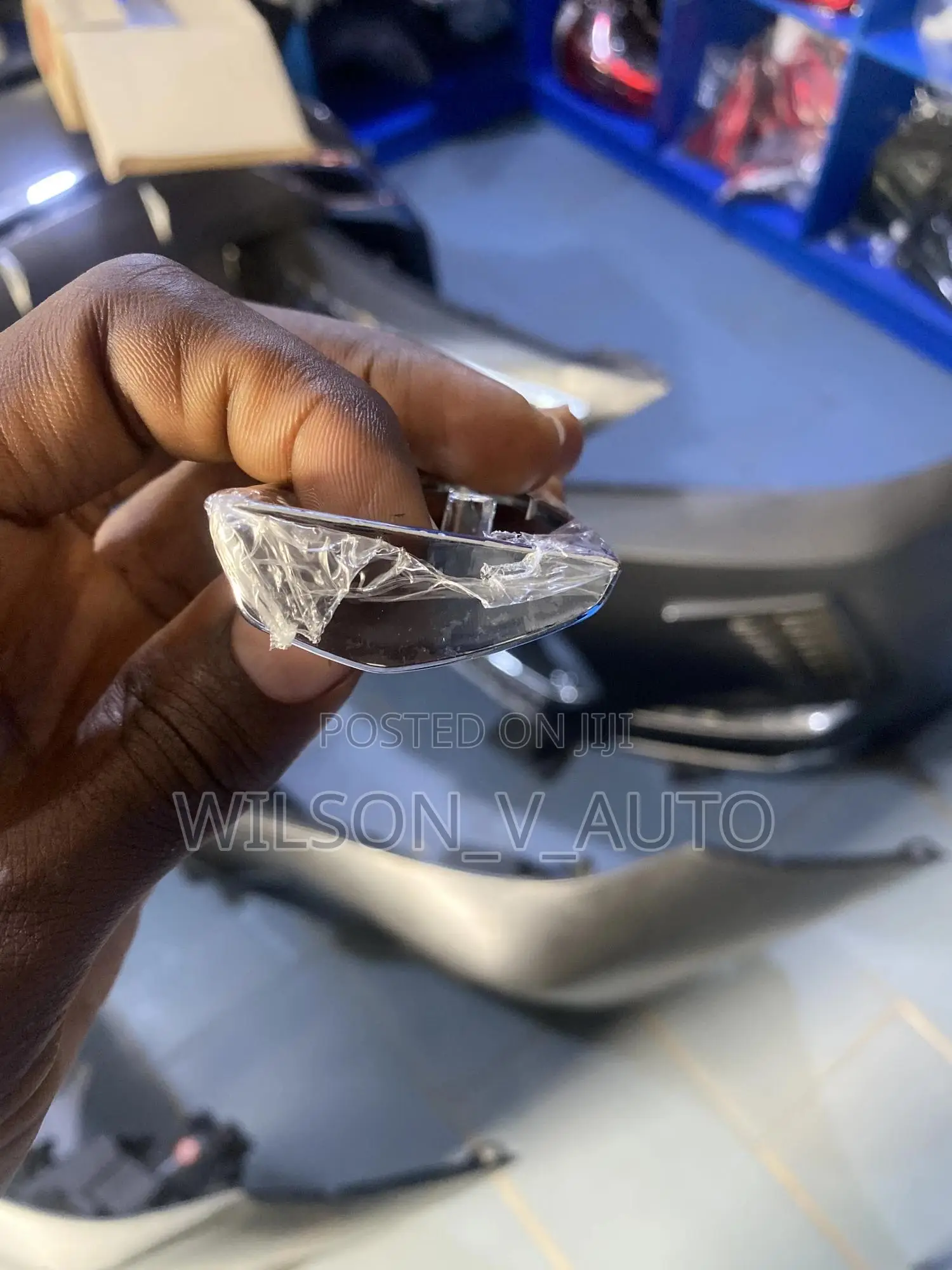Silver Lexus Es350 Door Handle Cap Cover